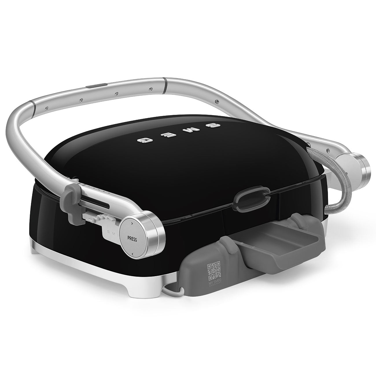 Multi-Use Grill – Retro Style Black