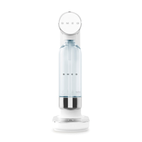 SMEG Sparkling Water Maker – White Matte – SMEG USA
