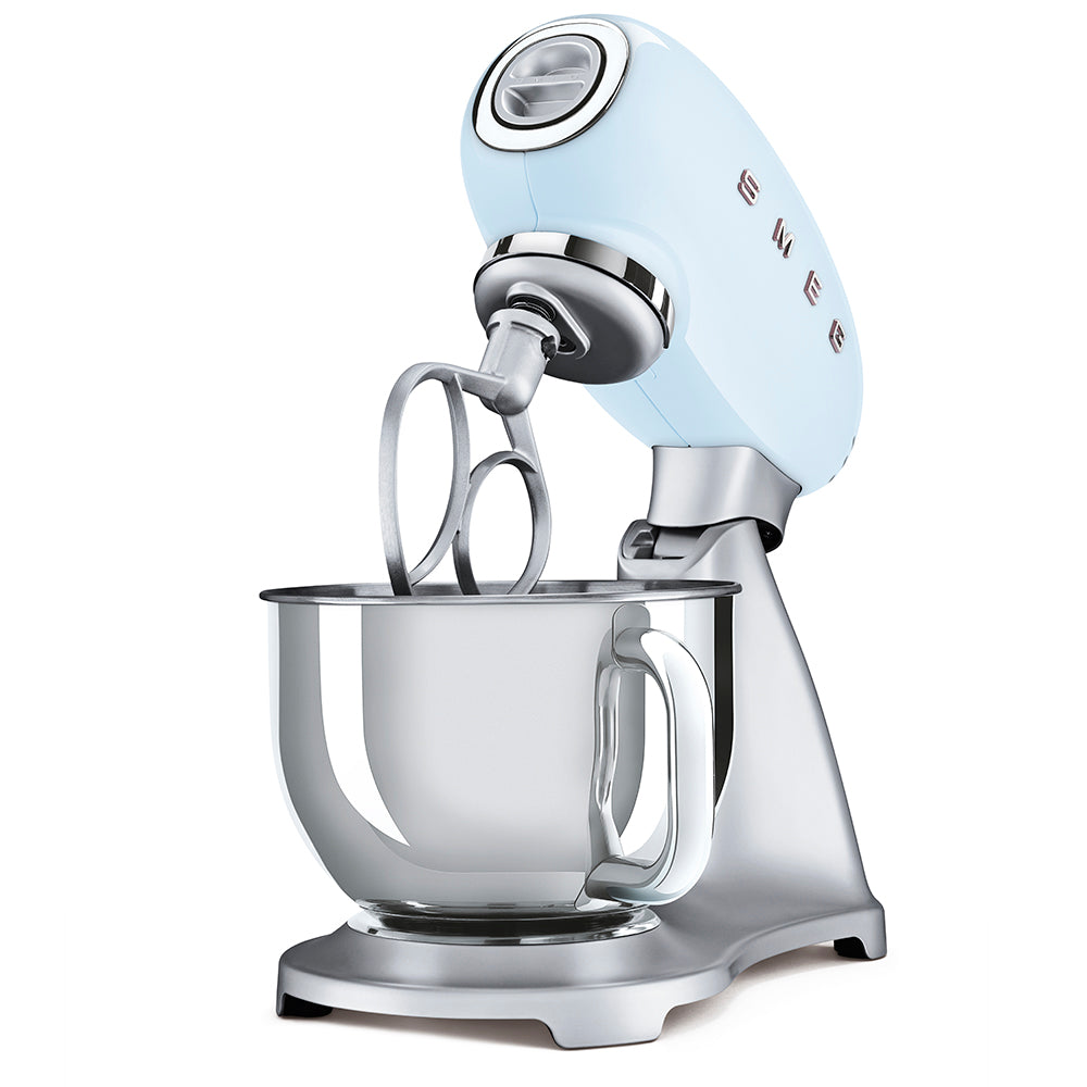 Stand mixer Retro-style Pastel blue Glossy