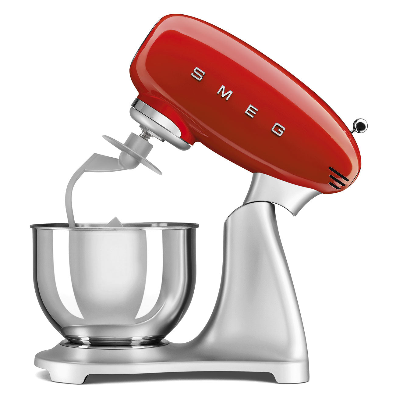 Stand mixer Retro-style Red Glossy