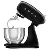 Stand mixer Retro-style Black Glossy