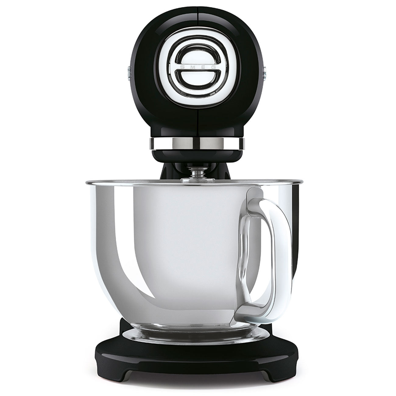 Stand mixer Retro-style Black Glossy