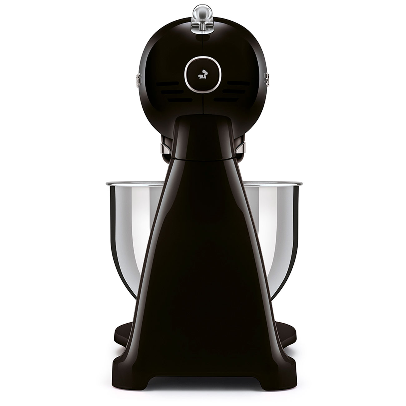 Stand mixer Retro-style Black Glossy