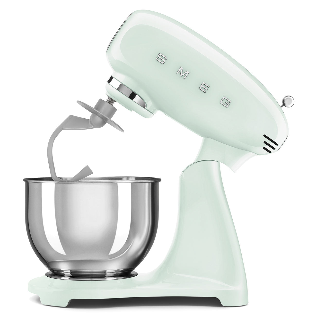 Stand mixer Retro-style Pastel green Glossy