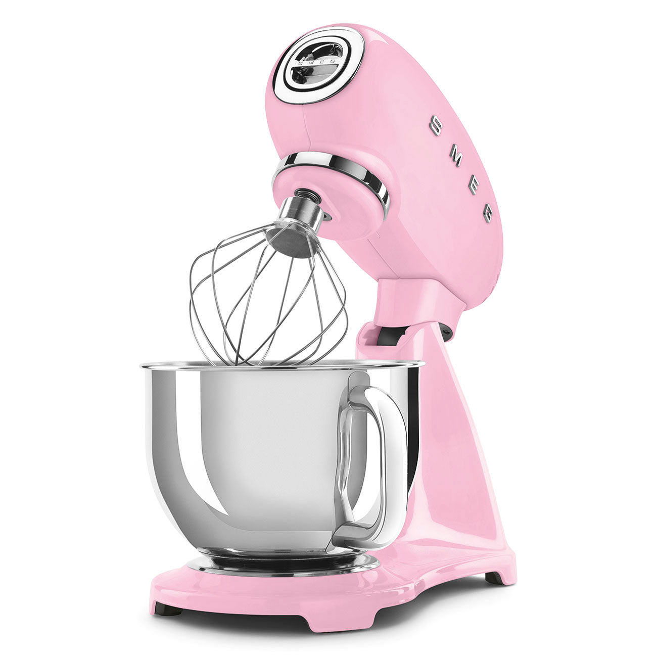 Stand mixer Retro-style Pink Glossy