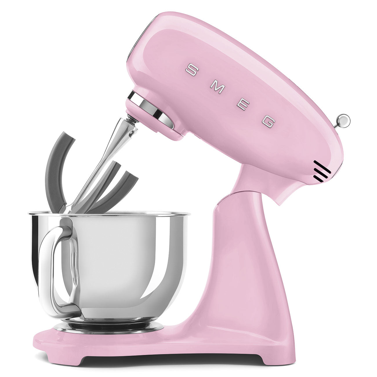 Stand mixer Retro-style Pink Glossy