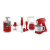 Stand mixer Retro-style Red Glossy