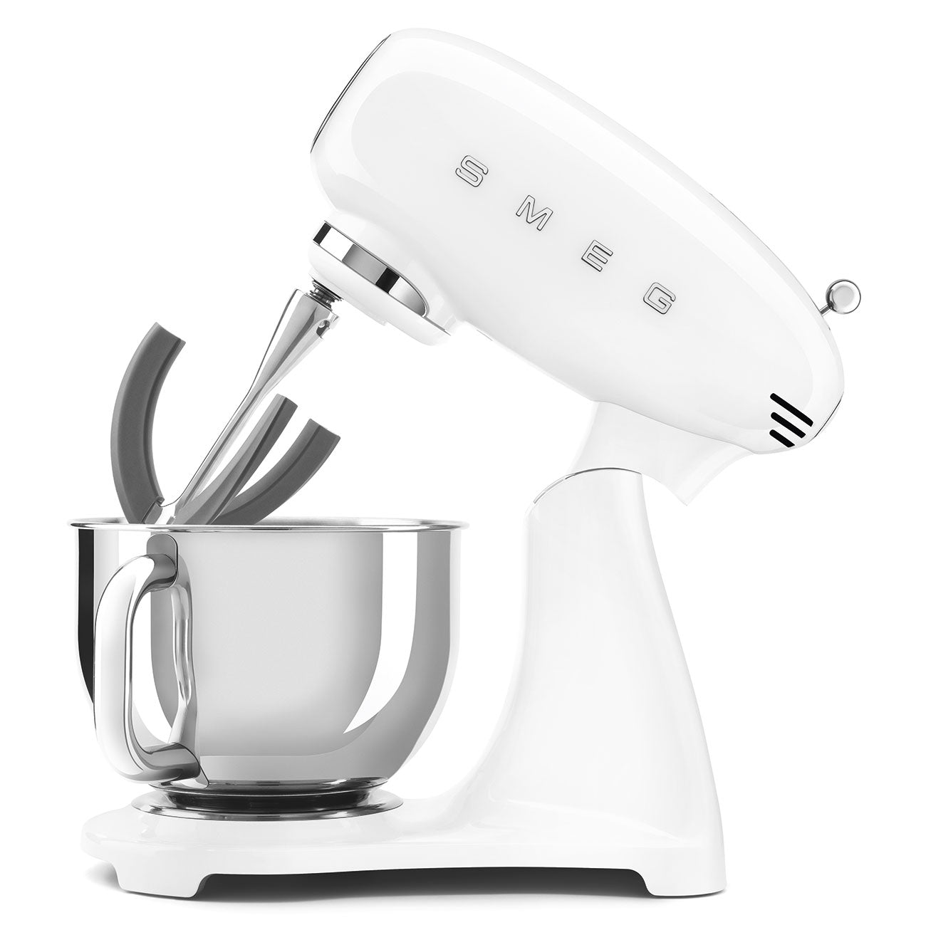 Stand mixer Retro-style White Glossy