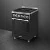 24-Inch Professional Full-Gas Range - Anthracite