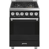 24-Inch Professional Full-Gas Range - Anthracite