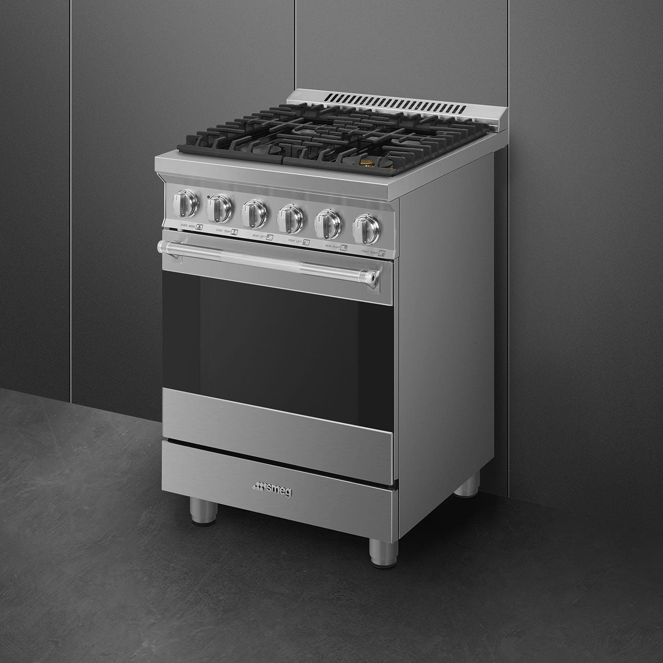 24-Inch Professional Full-Gas Range - Stainless Steel