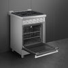 24-Inch Professional Full-Gas Range - Stainless Steel