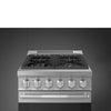 24-Inch Professional Full-Gas Range - Stainless Steel