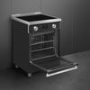 24-Inch Professional Induction Range - Matte Black