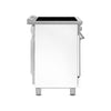 24-Inch Professional Induction Range - Matte White