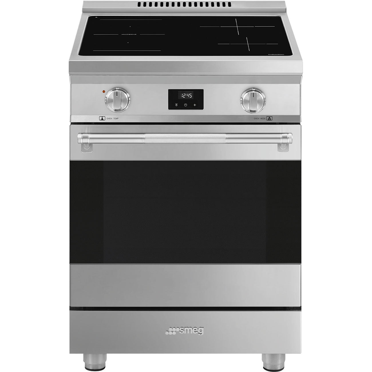 24-Inch Professional Induction Range - Stainless Steel