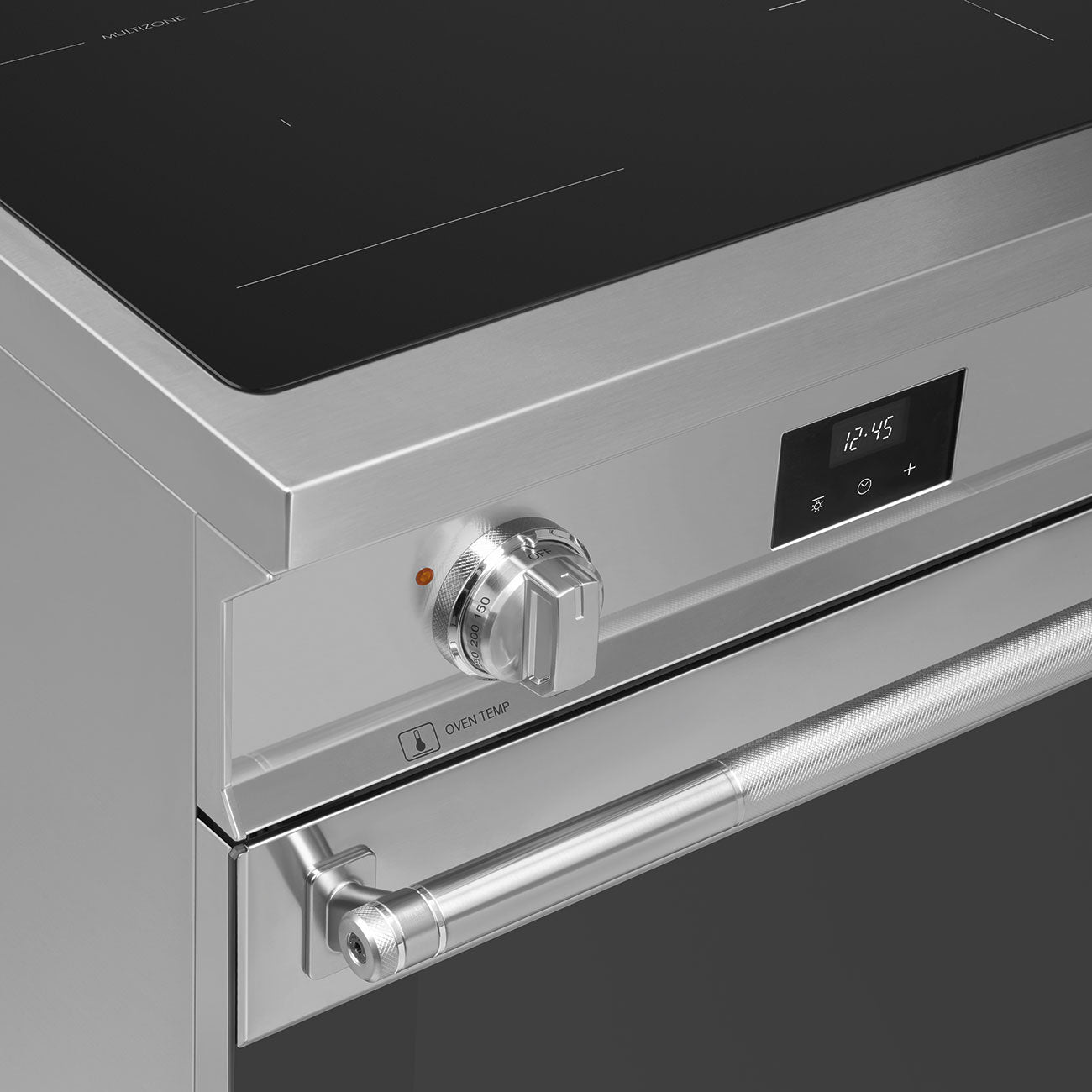 24-Inch Professional Induction Range - Stainless Steel