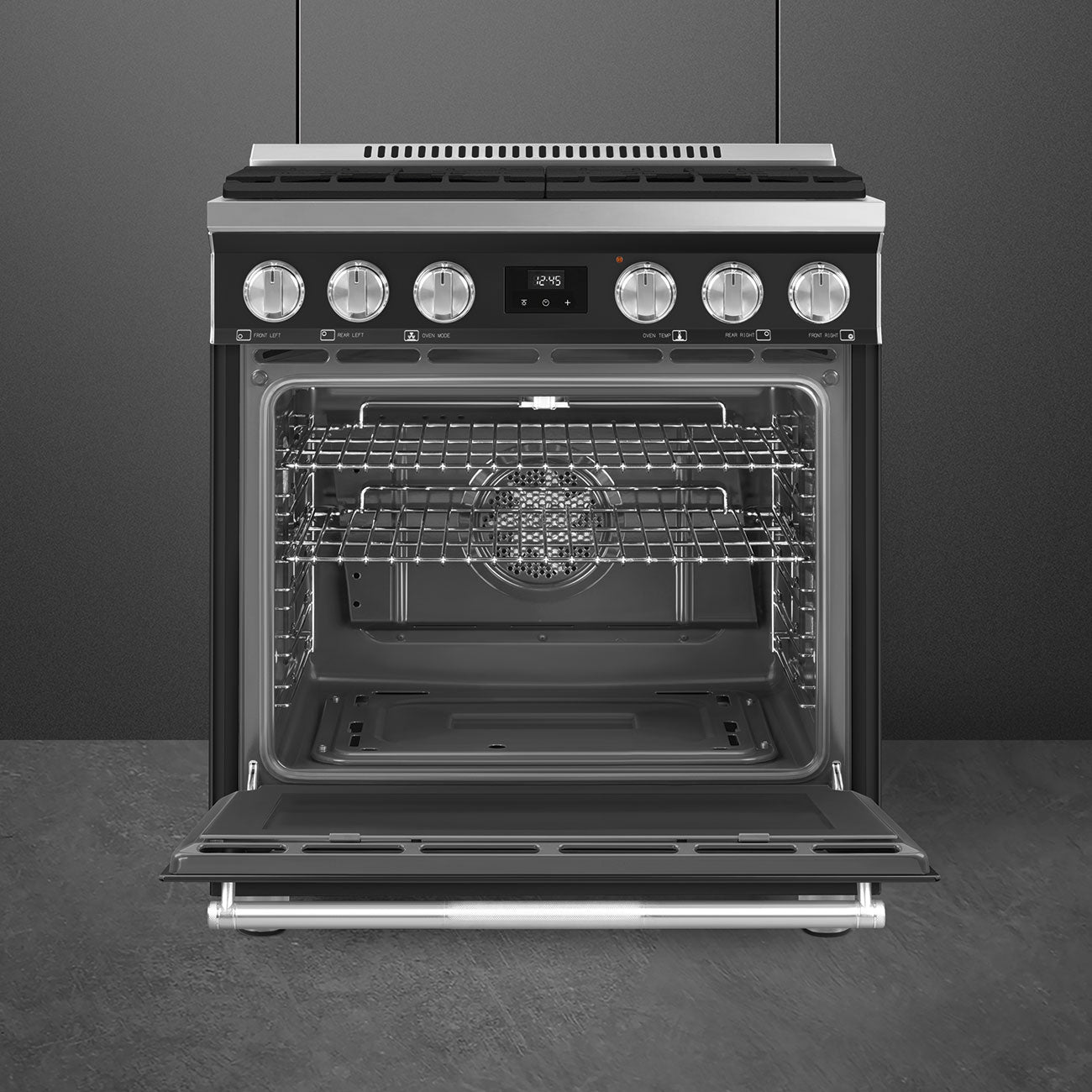 30-Inch Professional Full-Gas Range - Anthracite