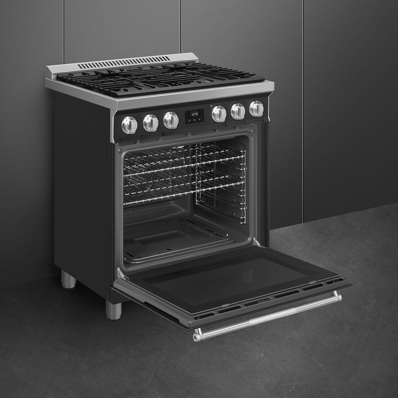 30-Inch Professional Full-Gas Range - Anthracite
