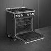 30-Inch Professional Full-Gas Range - Anthracite