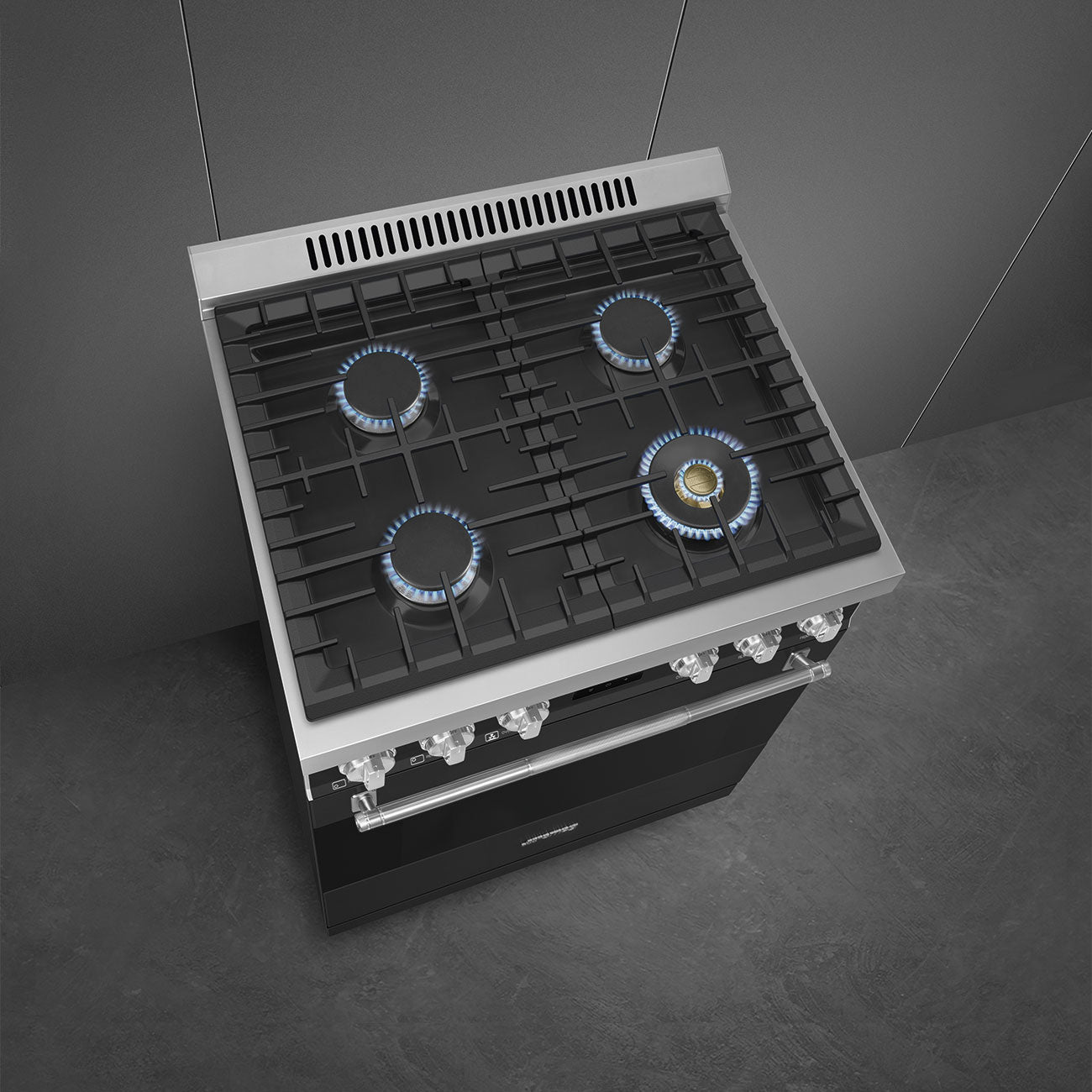 30-Inch Professional Full-Gas Range - Anthracite