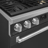 30-Inch Professional Full-Gas Range - Anthracite