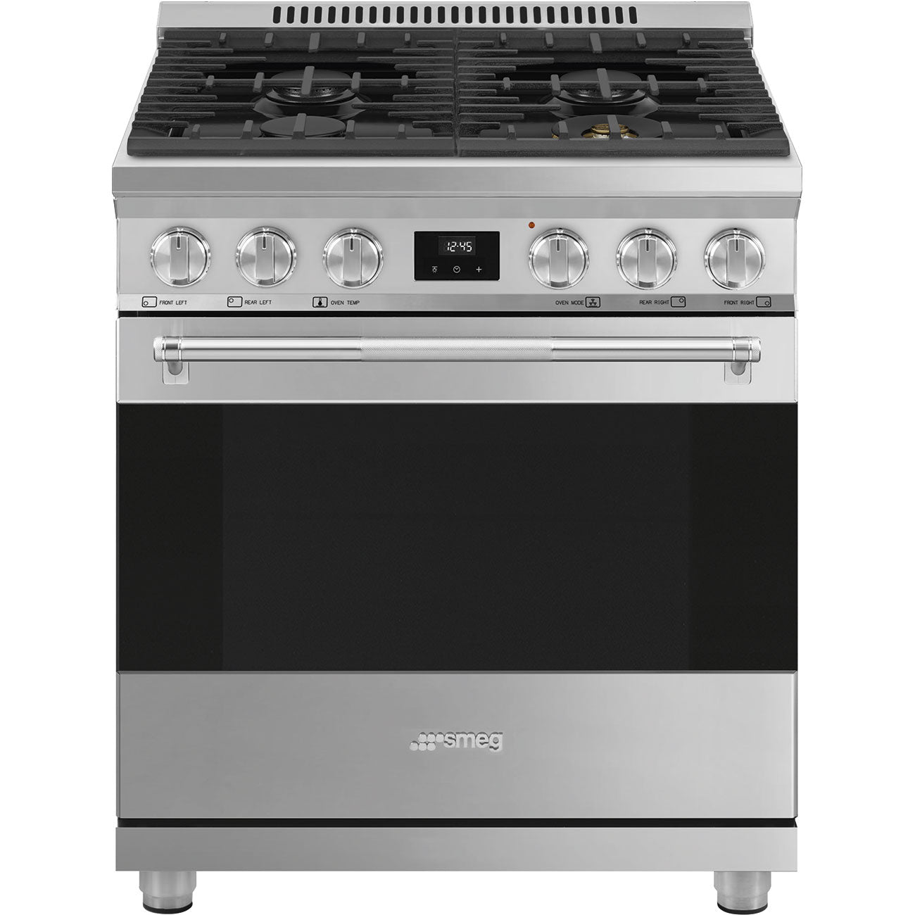 30-Inch Professional Dual-Fuel Range - Stainless Steel