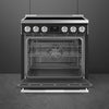 30-Inch Professional Induction Range - Matte Black