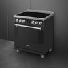 30-Inch Professional Induction Range - Matte Black
