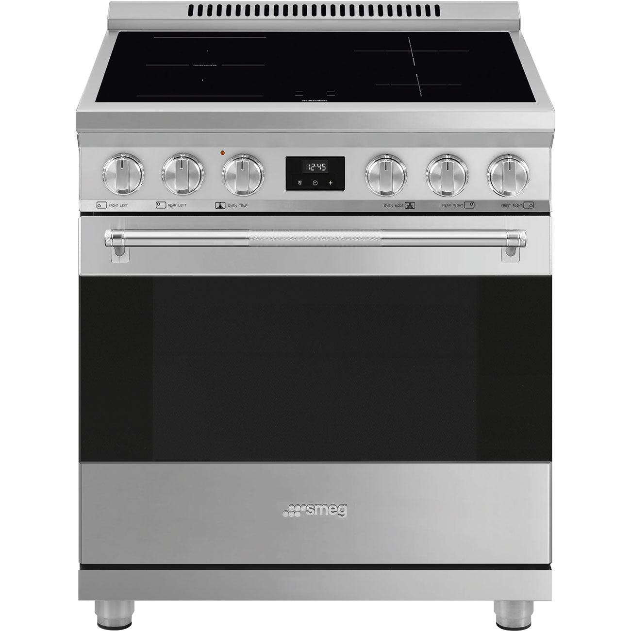 30-Inch Professional Induction Range - Stainless Steel
