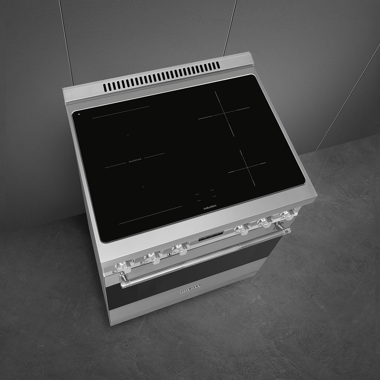 30-Inch Professional Induction Range - Stainless Steel