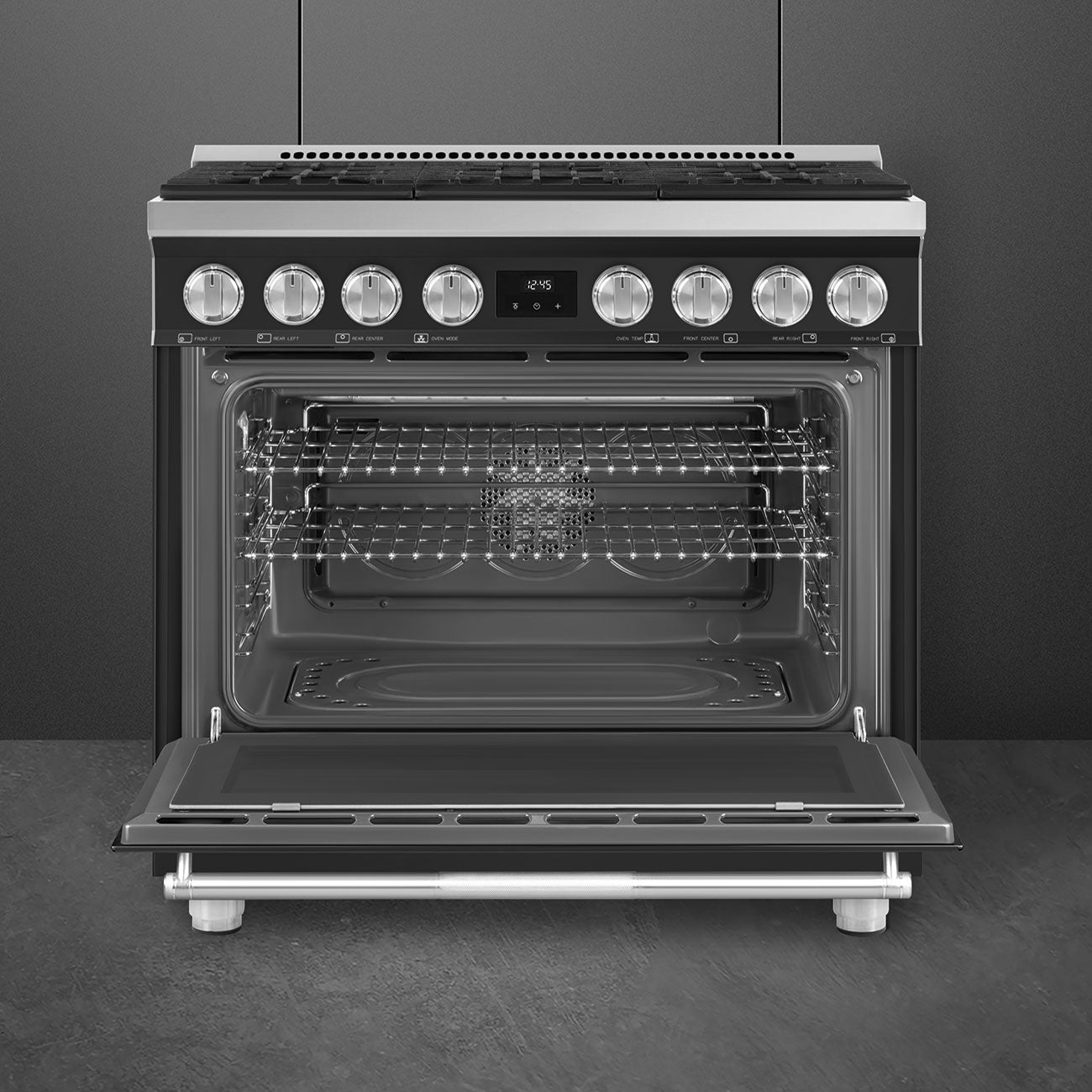 36-Inch Professional Full-Gas Range - Anthracite