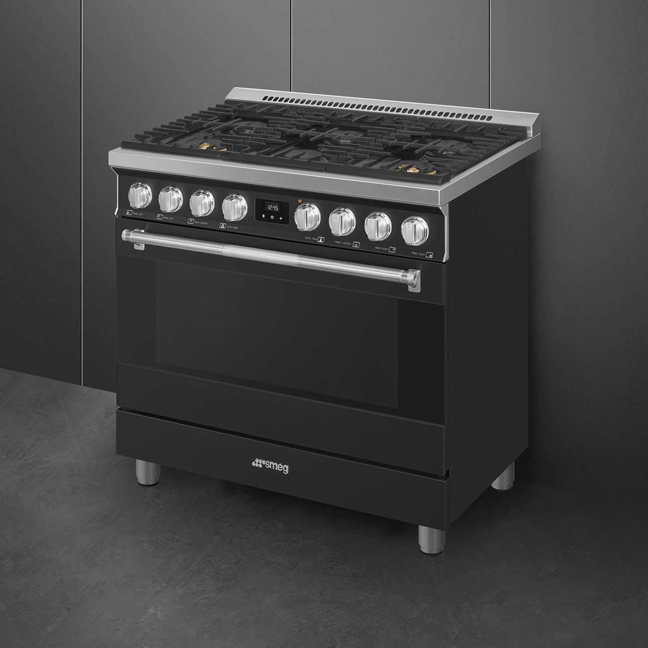 36-Inch Professional Full-Gas Range - Anthracite