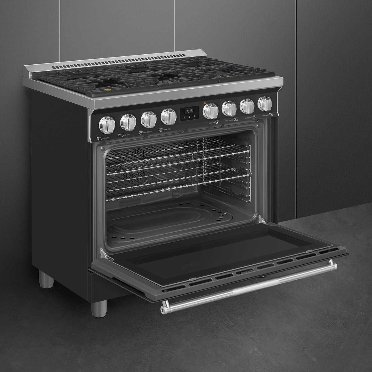 36-Inch Professional Full-Gas Range - Anthracite