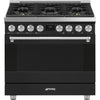 36-Inch Professional Full-Gas Range - Anthracite