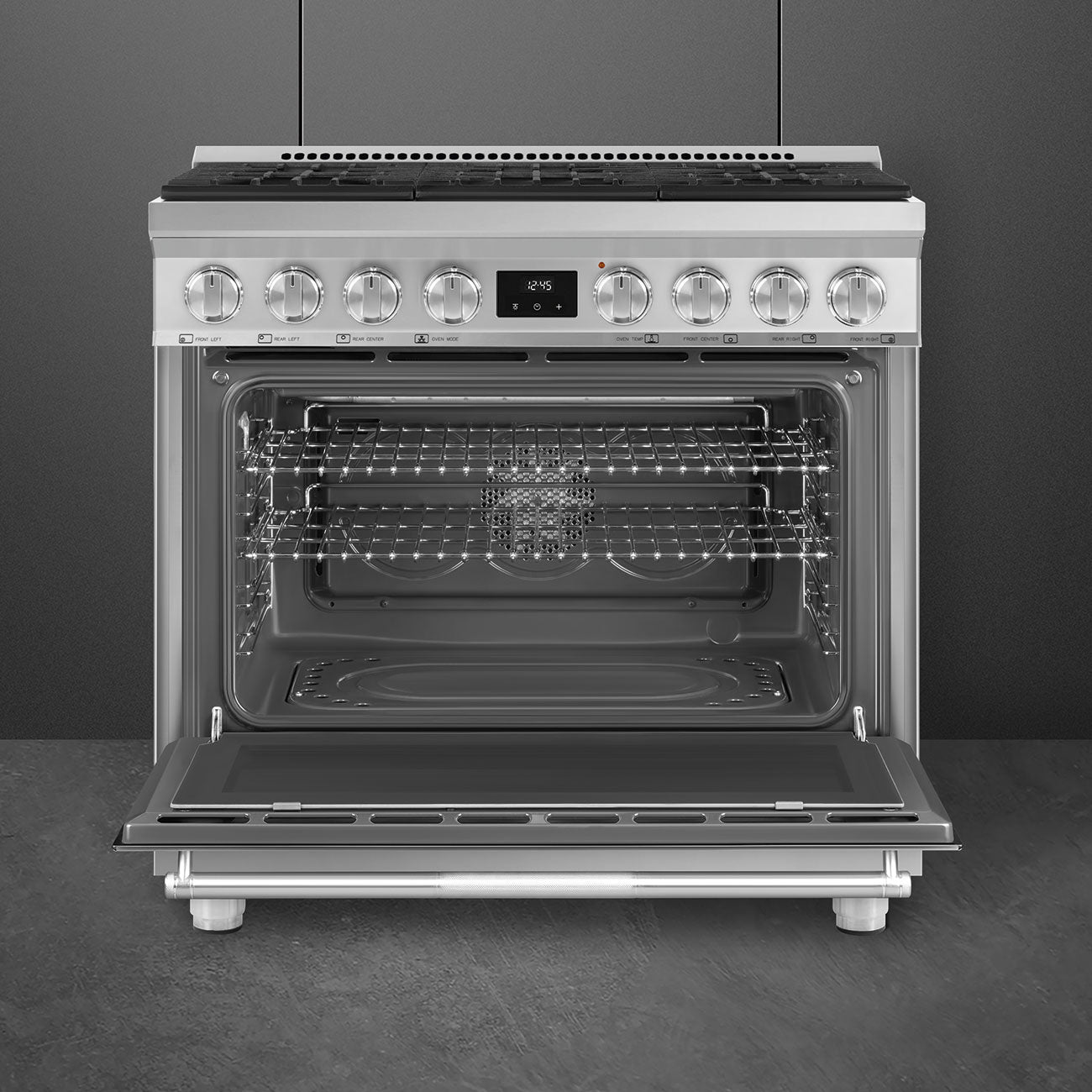 36-Inch Professional Full-Gas Range - Stainless Steel