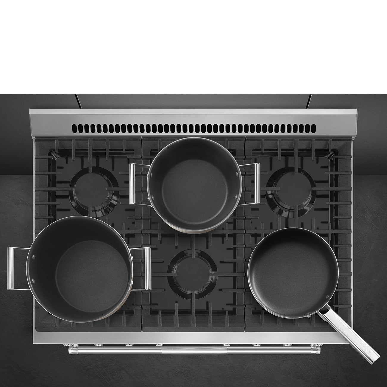 36-Inch Professional Dual-Fuel Range - Stainless Steel