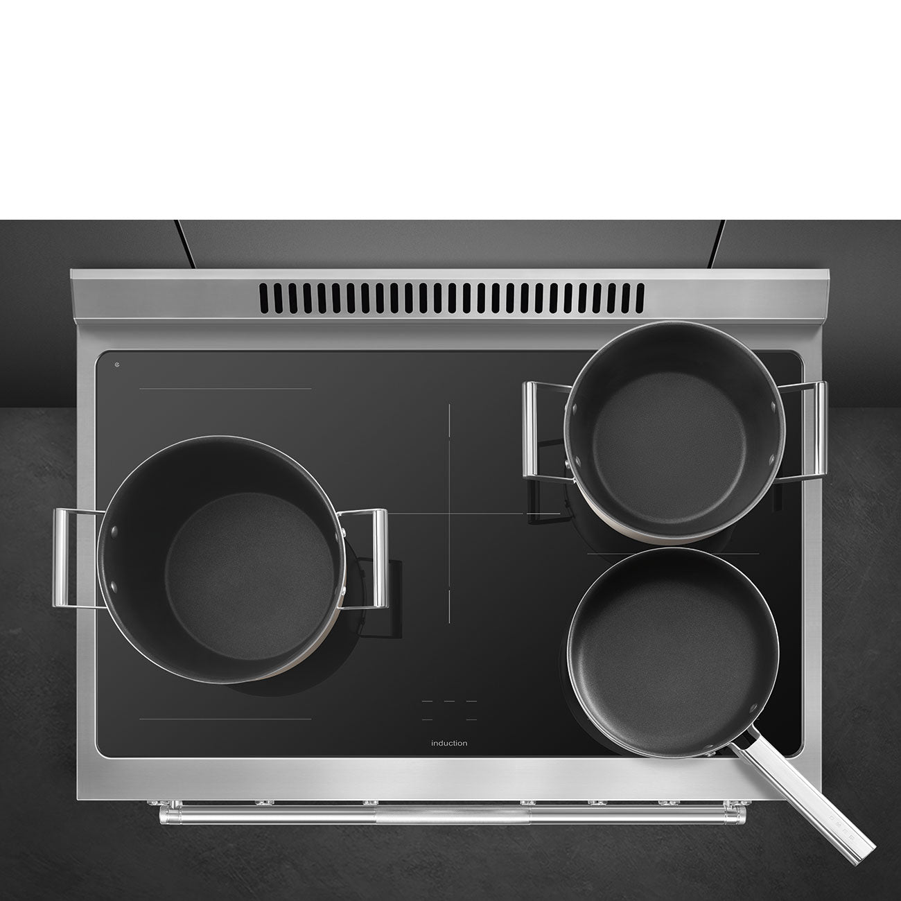 36-Inch Professional Induction Range - Stainless Steel