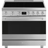 36-Inch Professional Induction Range - Stainless Steel