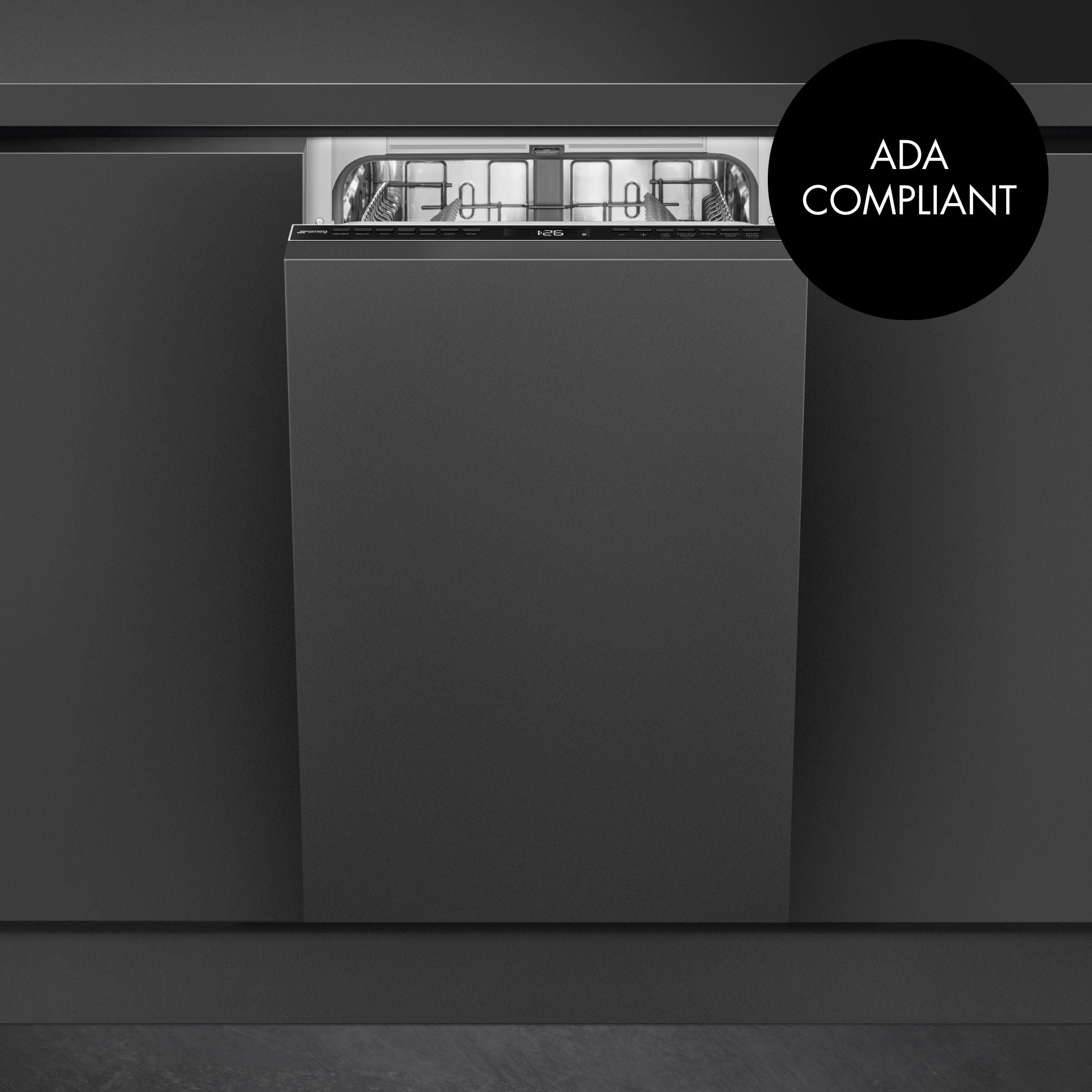 18" Integrated Slim Dishwasher (Panel-Ready, ADA)