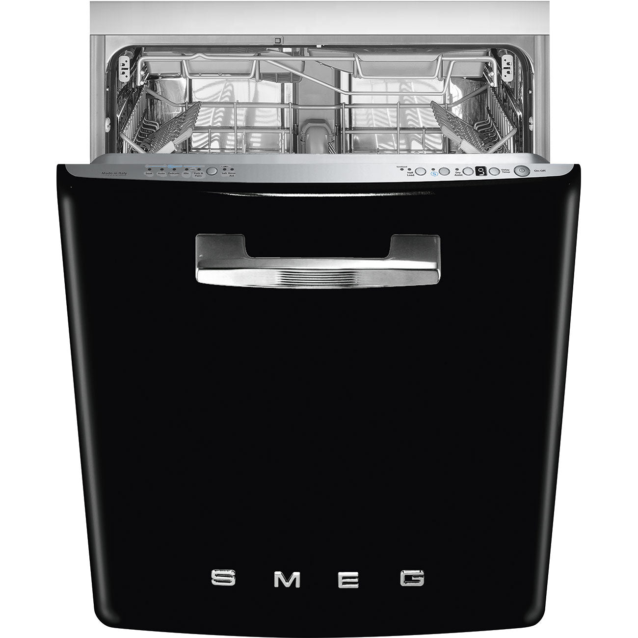Retro-Style Built-In 24" FlexiDuo Dishwasher (ADA Compliant) - Black