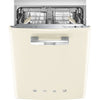 Retro-Style Built-In 24" FlexiDuo Dishwasher (ADA Compliant) - Cream