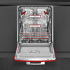 Retro-Style Built-In 24" FlexiDuo Dishwasher (ADA Compliant) - Red