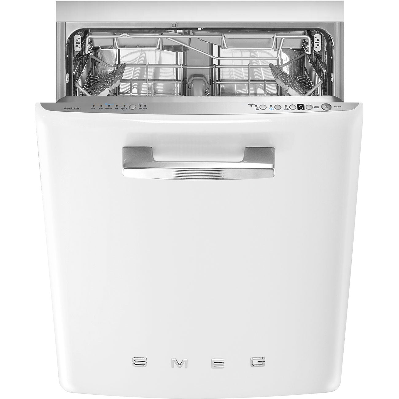 Retro-Style Built-In 24" FlexiDuo Dishwasher (ADA Compliant) - White