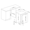 24" Fully Integrated Panel-Ready Dishwasher (DW8600)