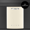 Retro-Style Built-In 24" FlexiDuo Dishwasher (ADA Compliant) - Cream