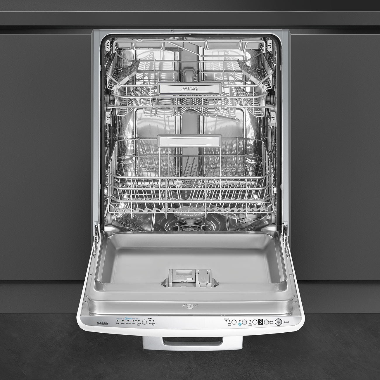 Retro-Style Built-In 24" FlexiDuo Dishwasher (ADA Compliant) - White