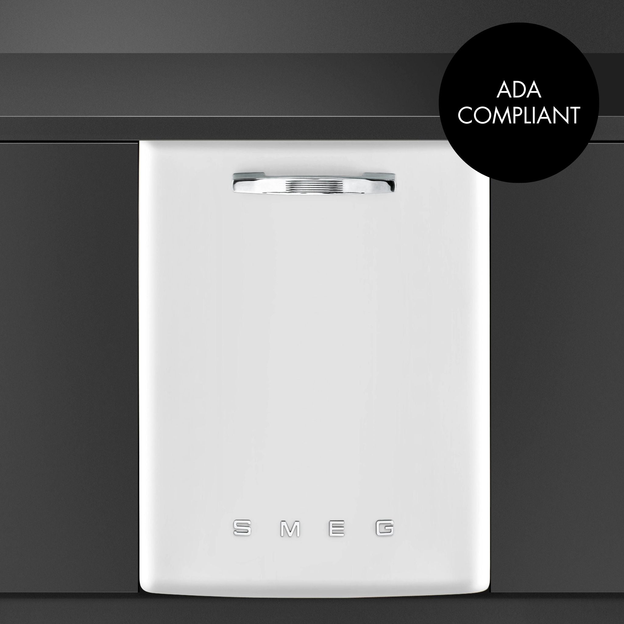 Retro-Style Built-In 24" FlexiDuo Dishwasher (ADA Compliant) - White