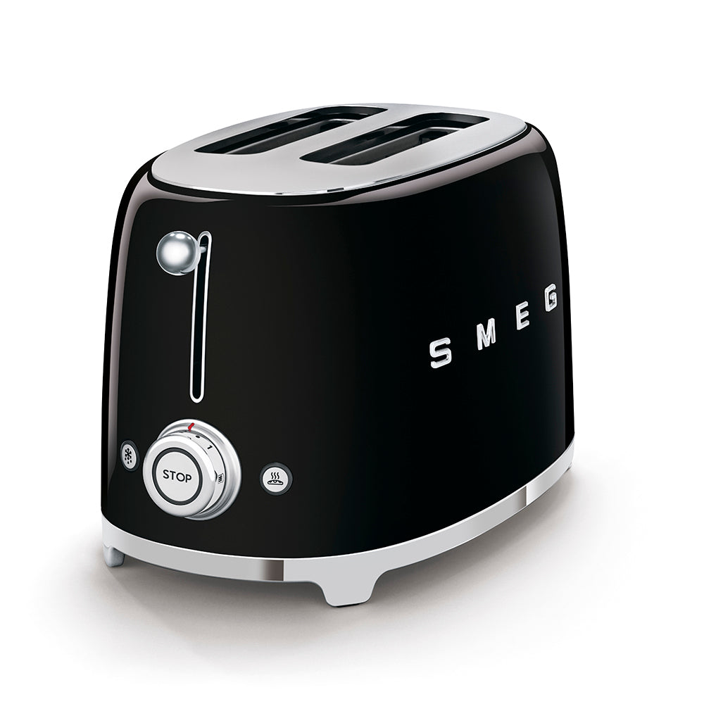 Toaster Retro-style Black Glossy