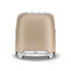 Toaster Retro-style Champagne Matte